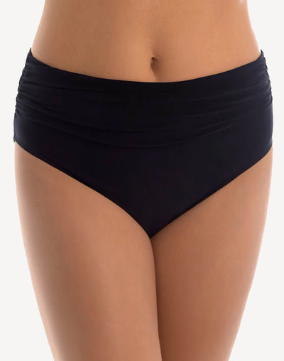 Jersey Shir Side Bikini Bottom#color_black