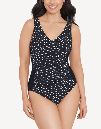 Cosmic Dots Jean One Piece#color_cosmic-black-white