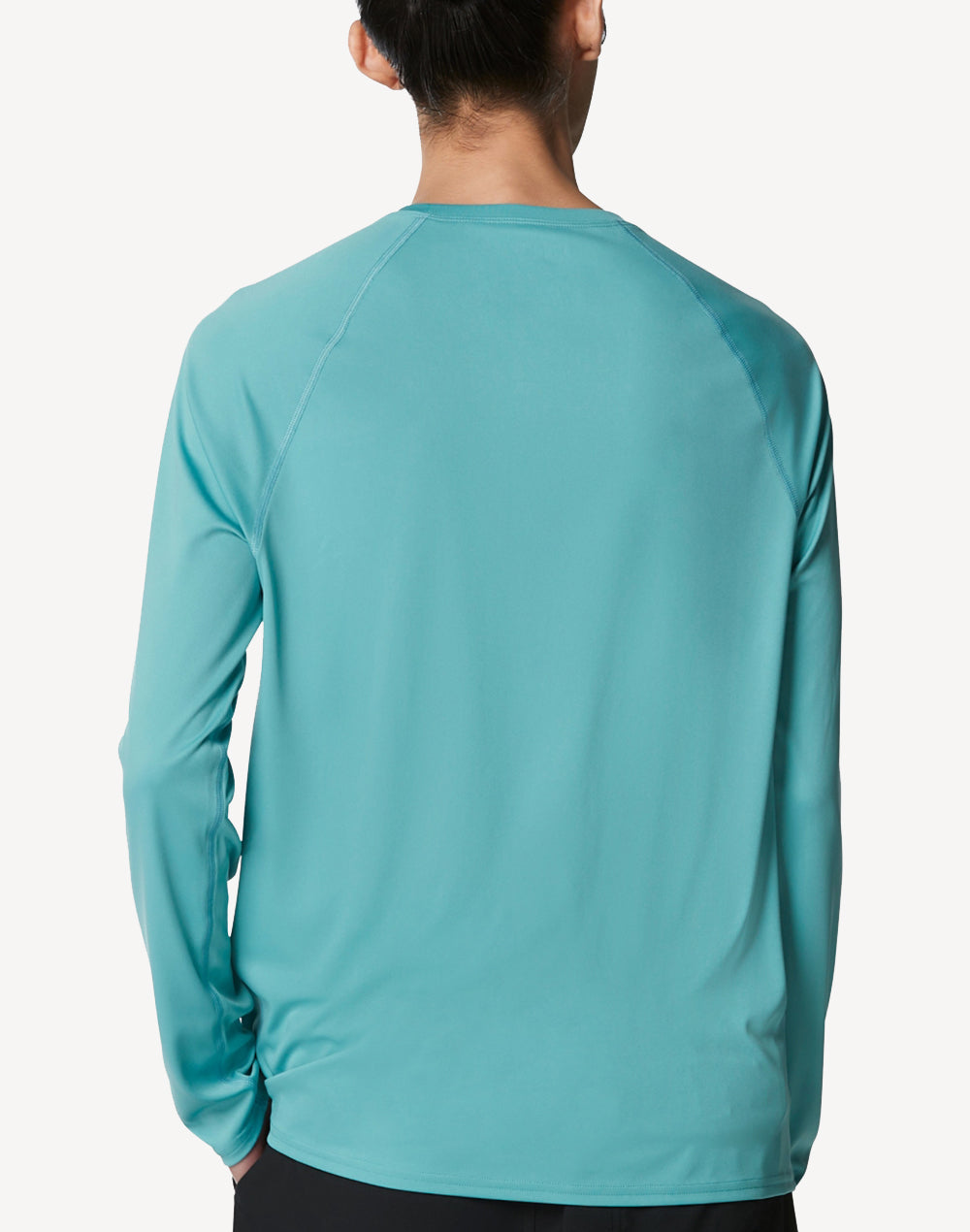 Men's Easy UPF 50 Long Sleeve Swim Shirt#color_porcelain-teal