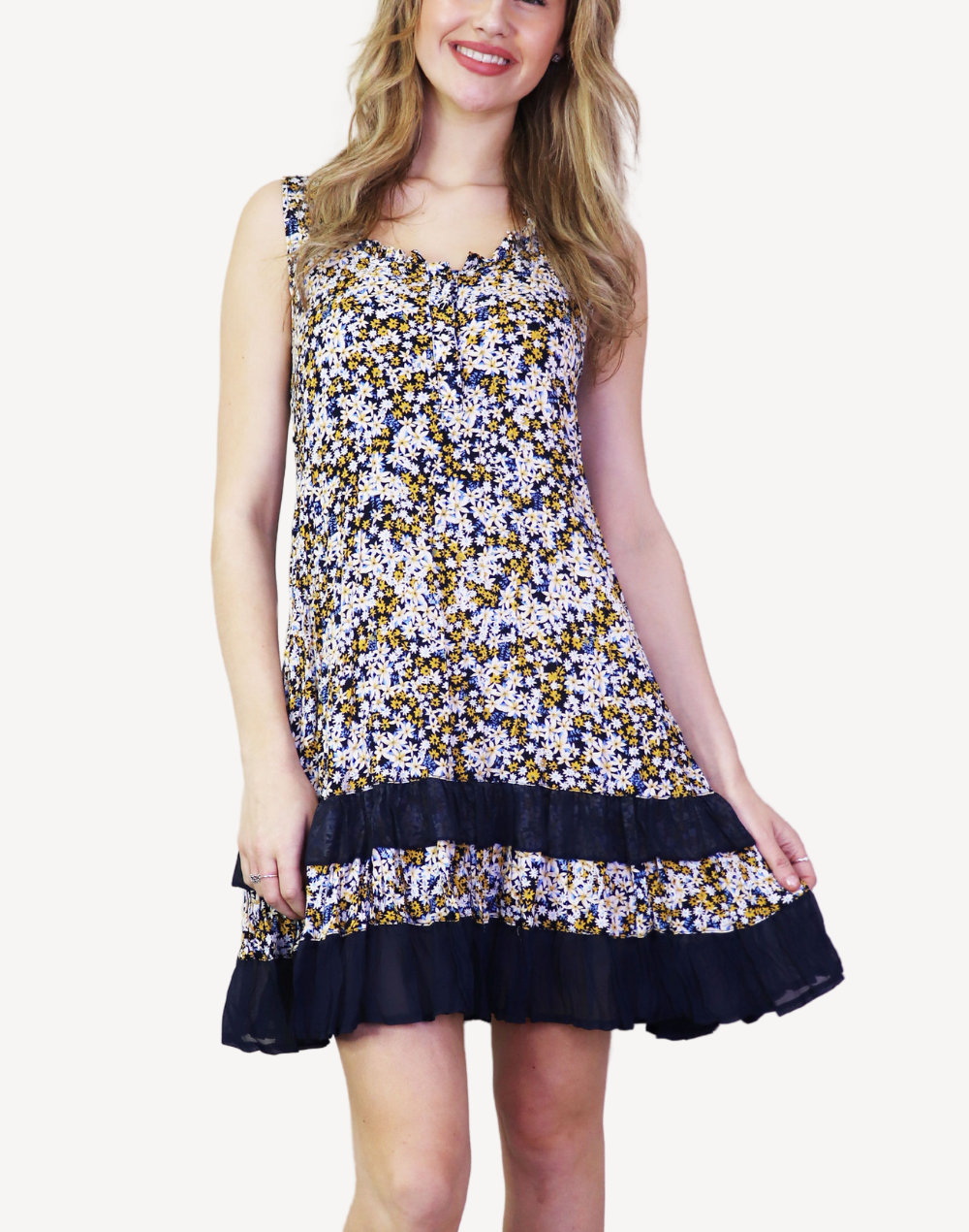 Ditsy floral dress best sale