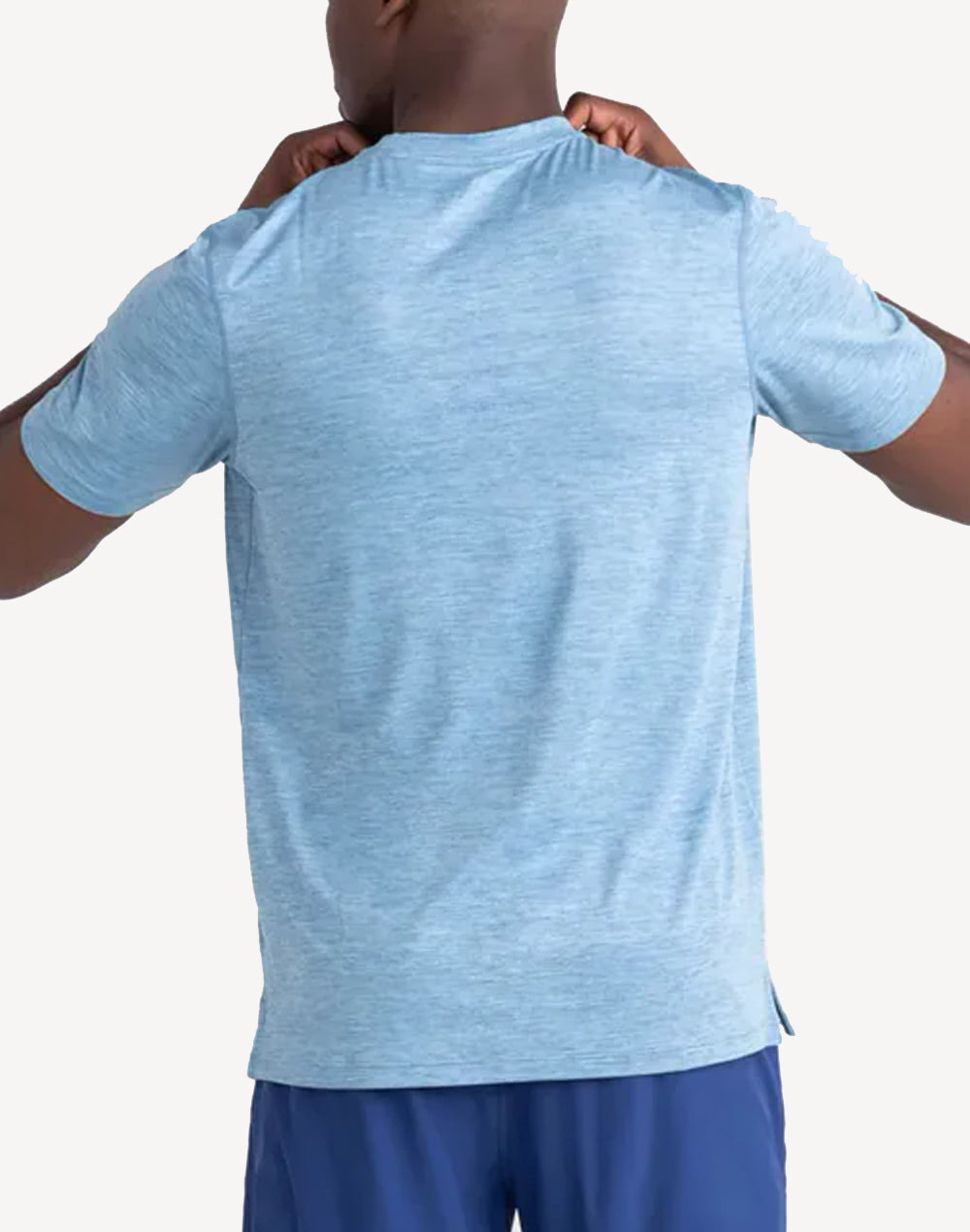Droptemp All Day Cooling Pocket T-Shirt#color_washed-blue-heather