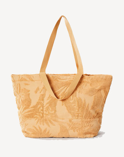 Sun Rays 44L Terry Tote Beach Bag Rich text editor#color_tan