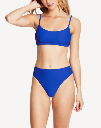 Essentials Bralette Bikini Top#color_blue
