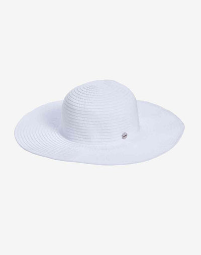 Seafolly Women's Shady Lady Lizzy Hat#color_white