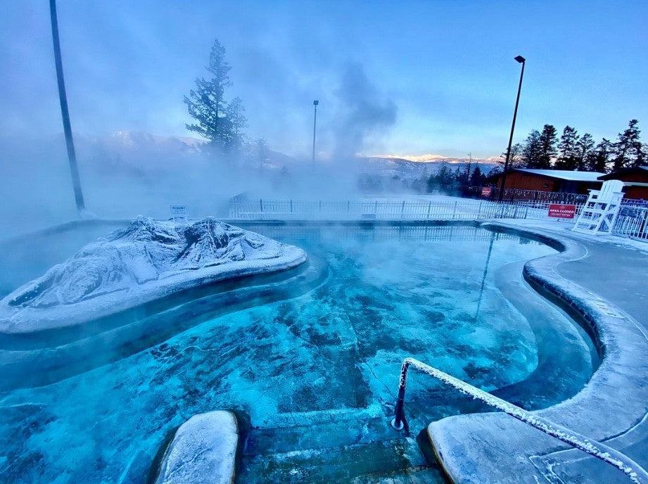 Vacationing at the Fairmont Hot Springs
