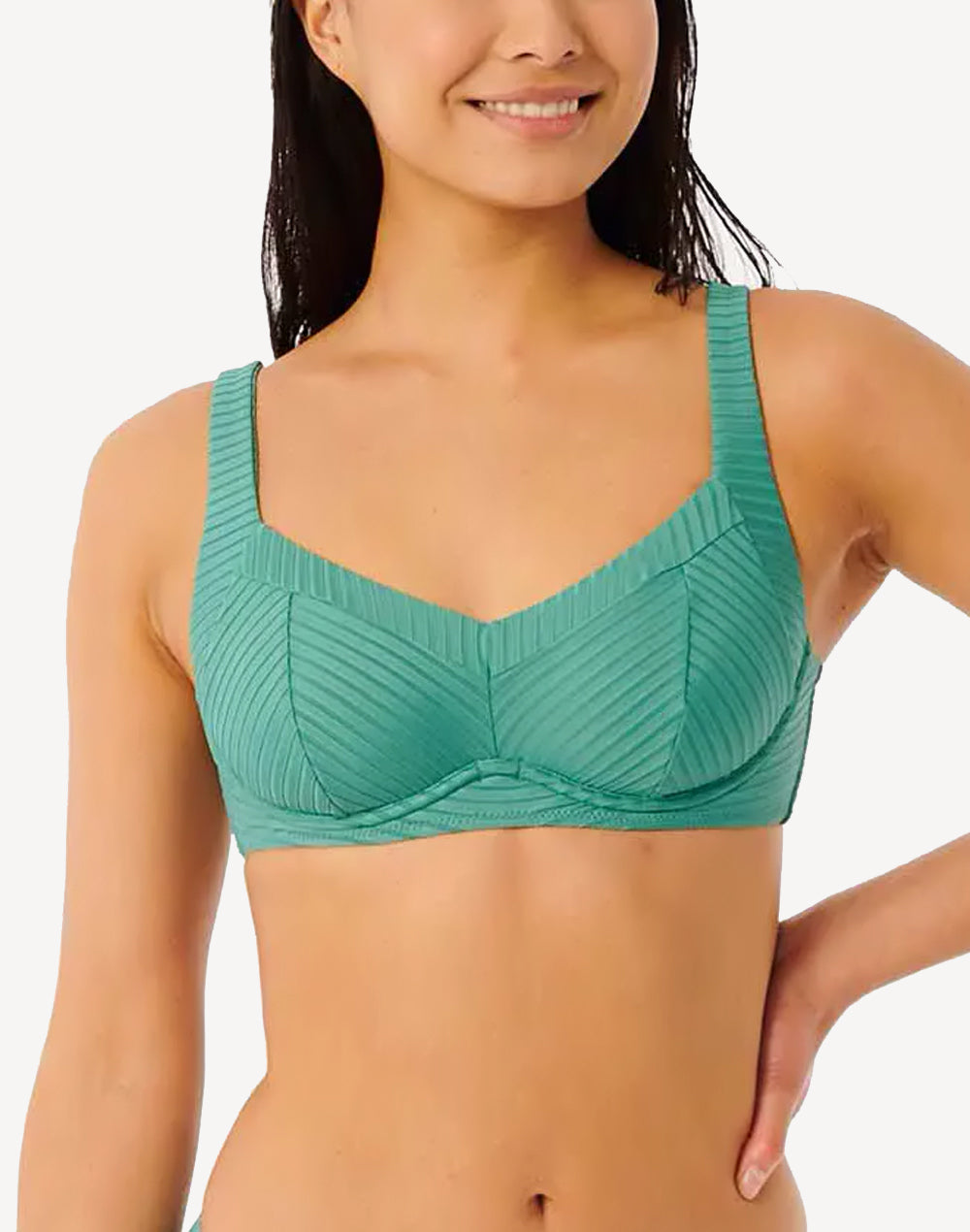 Premium Surf E Bralette Bikini Top#color_premium-surf-teal-green