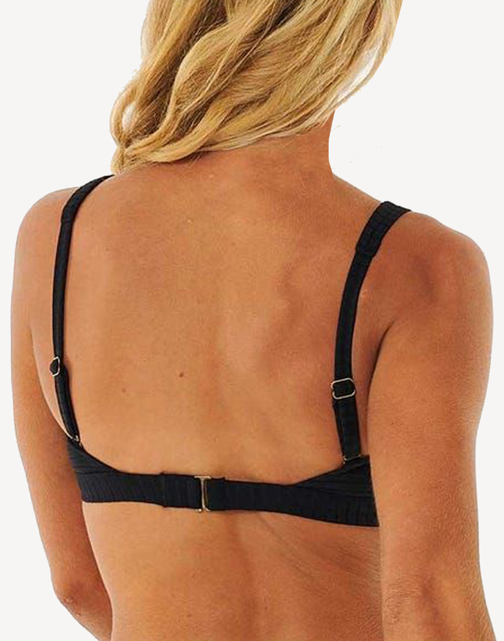 Premium Surf D/DD Crop Bikini Top#color_black