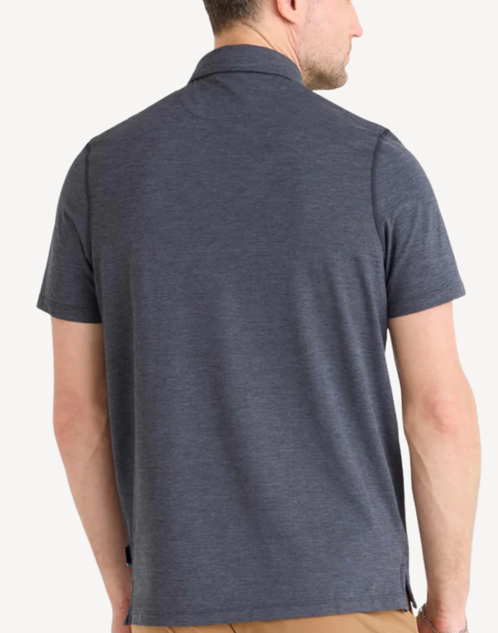 Droptemp All Day Cooling Polo Shirt#color_droptemp-turbulence-heather