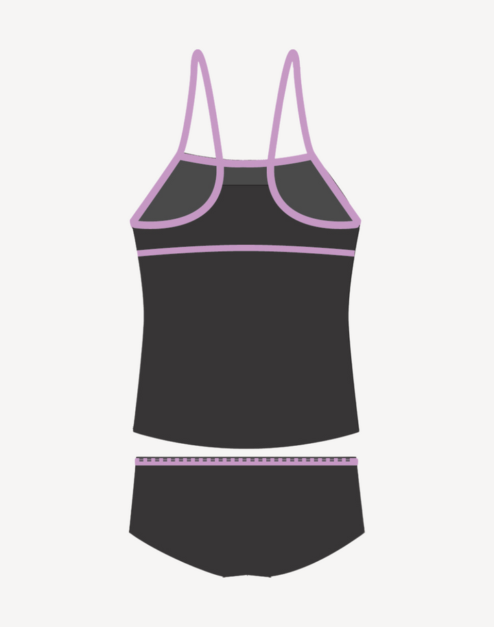 Girls Polyester Tankini Set