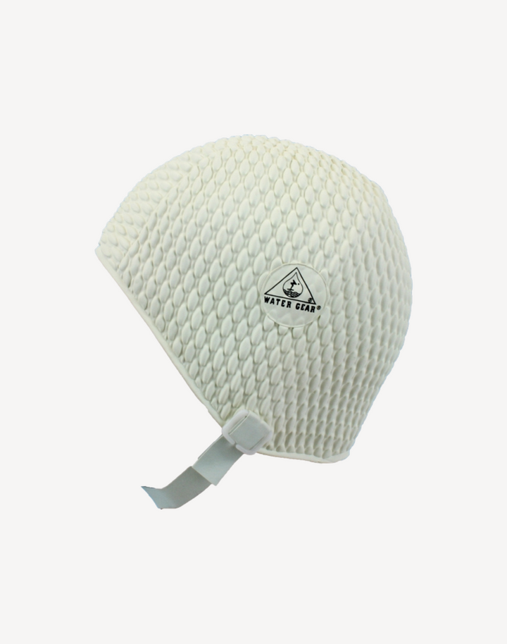 Bubble Swim Cap with Strap