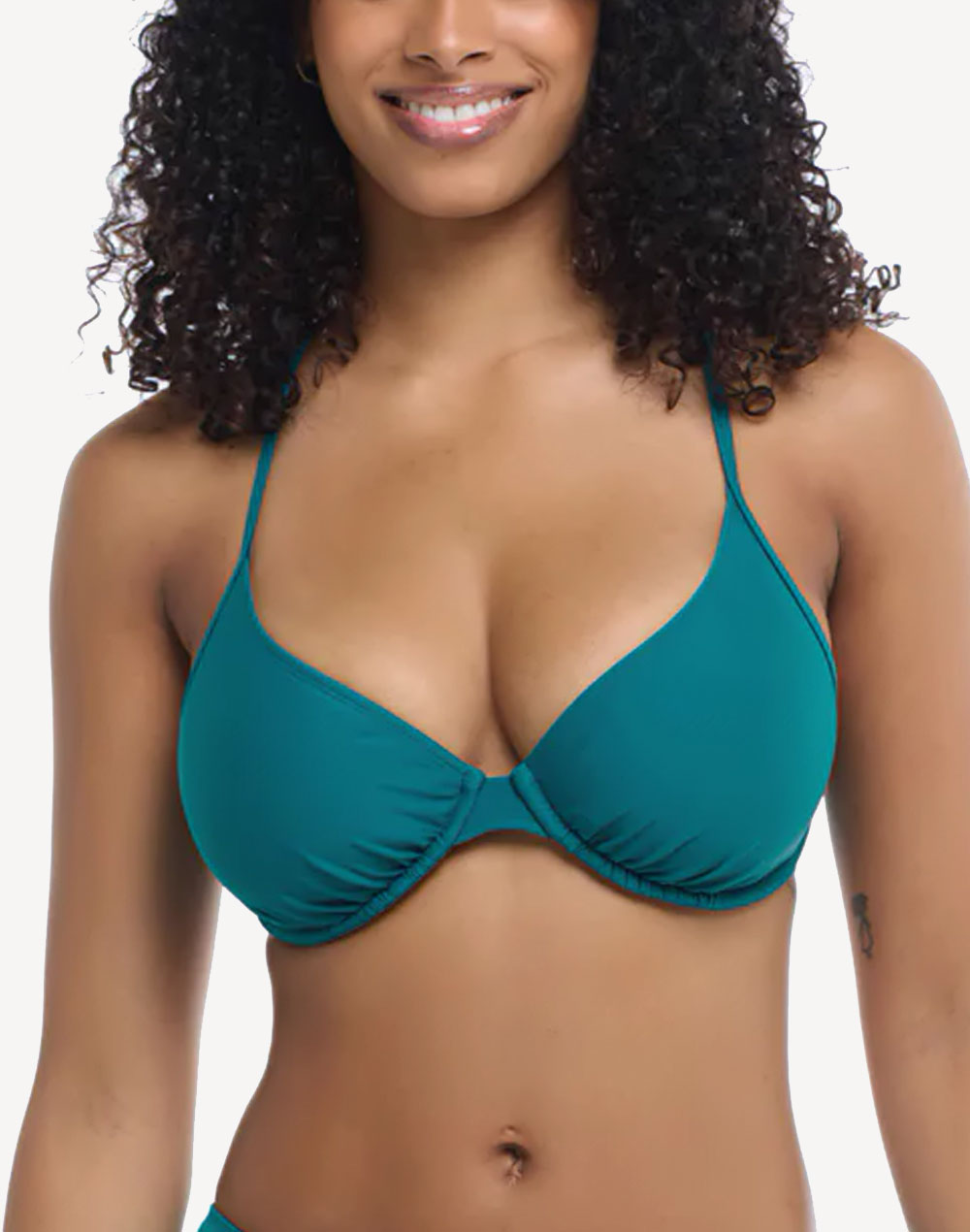 Smoothies Solo D-F Underwire Bikini Top#color_smoothies-kingfisher-green
