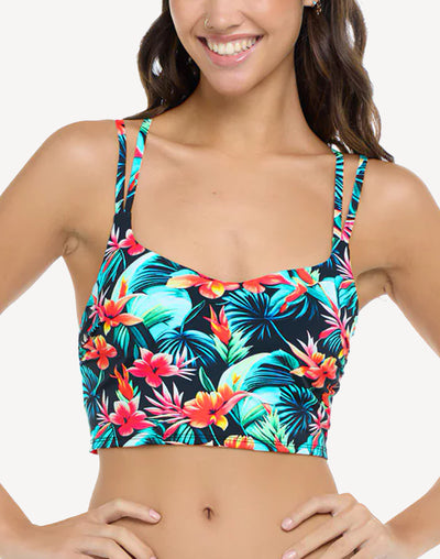 Cethrio Womens 2 Piece Swimsuits- Ladies Fashion Multicolor Bikini Print  Minimalistic Suspenders Lacing Split Tummy Control swimsuits 