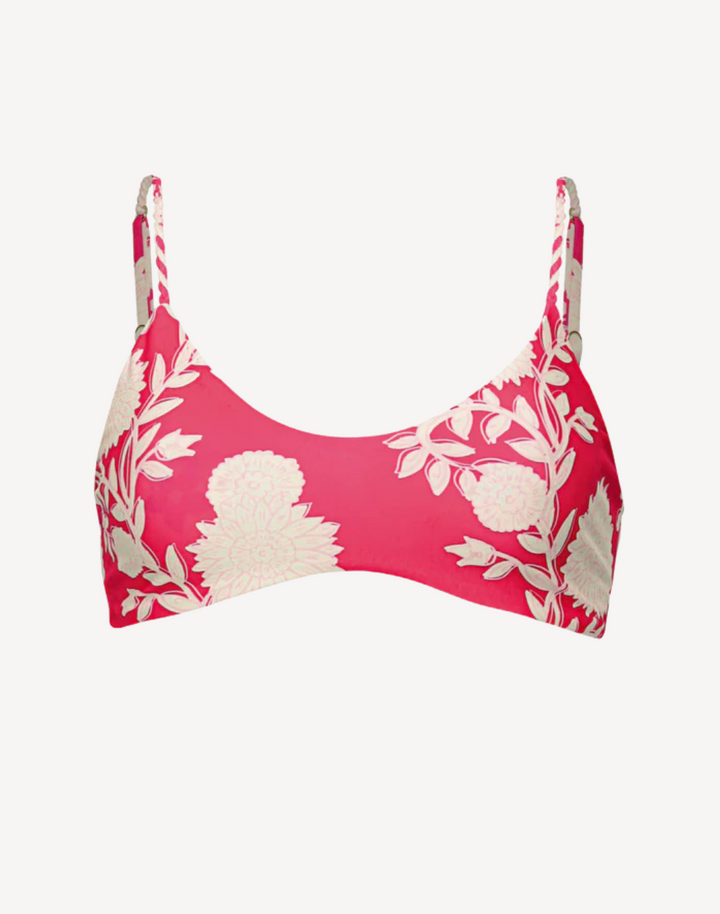 Candy Flowery Liberty Bikini Top