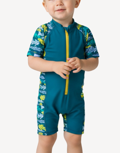 Toddler Marlin UPF 50 Sunsuit#color_marlin-peacock