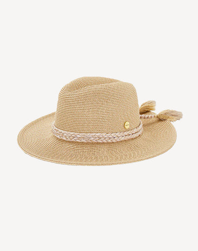 Women's Collapsible Fedora#color_fedora-gold