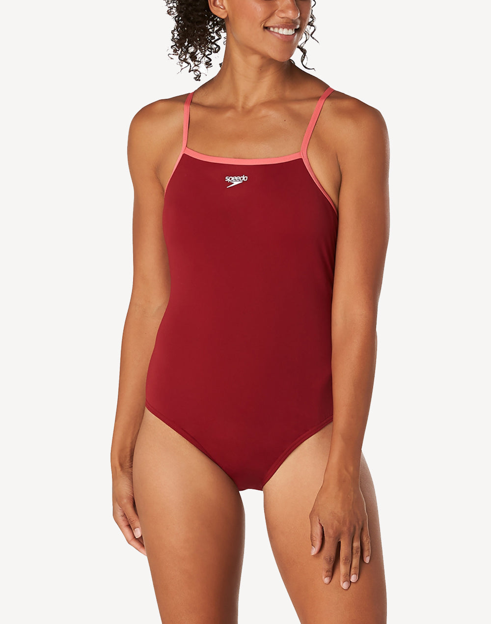 Eco Endurance Closed Back One Piece#color_red