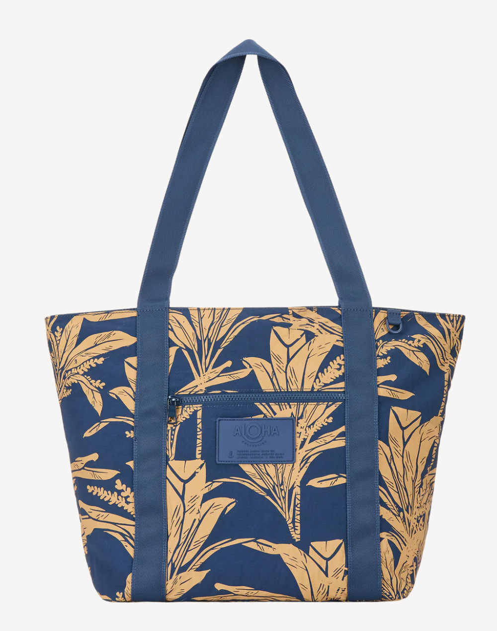 Ti Leaf Nylon Zipper Tote