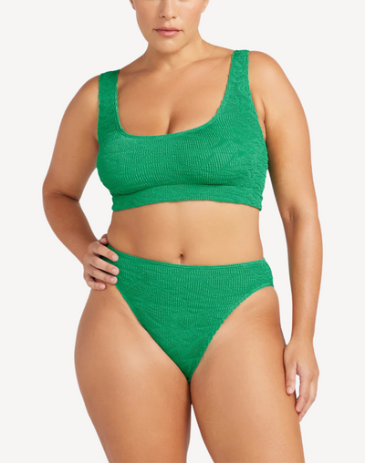 Arte Plus Size Kahlo Bikini Set#color_arte-green-geo-jacquard