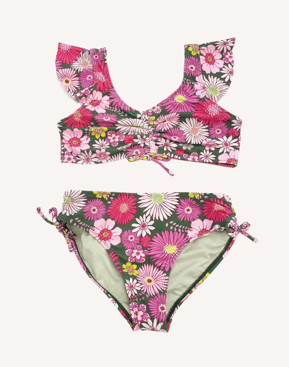 Girls Garden Stroll Flutter Bikini Set#color_garden-multi