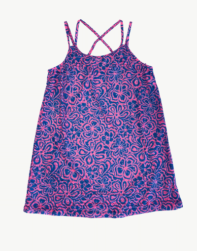 Girls Swirl Fleur Crochet Dress#color_swirl-pink-blue