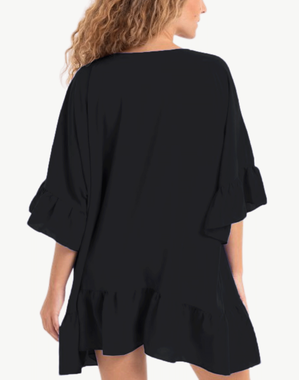 Akalani Tunic Cover Up#color_black