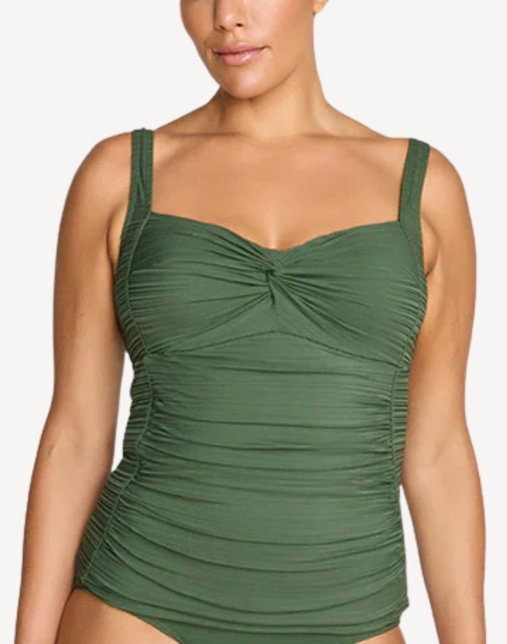 Aria Botticelli Plus Size Tankini Top