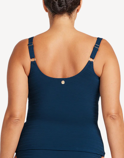 Aria Navy Delacroix Plus Size Tankini Top#color_aria-navy