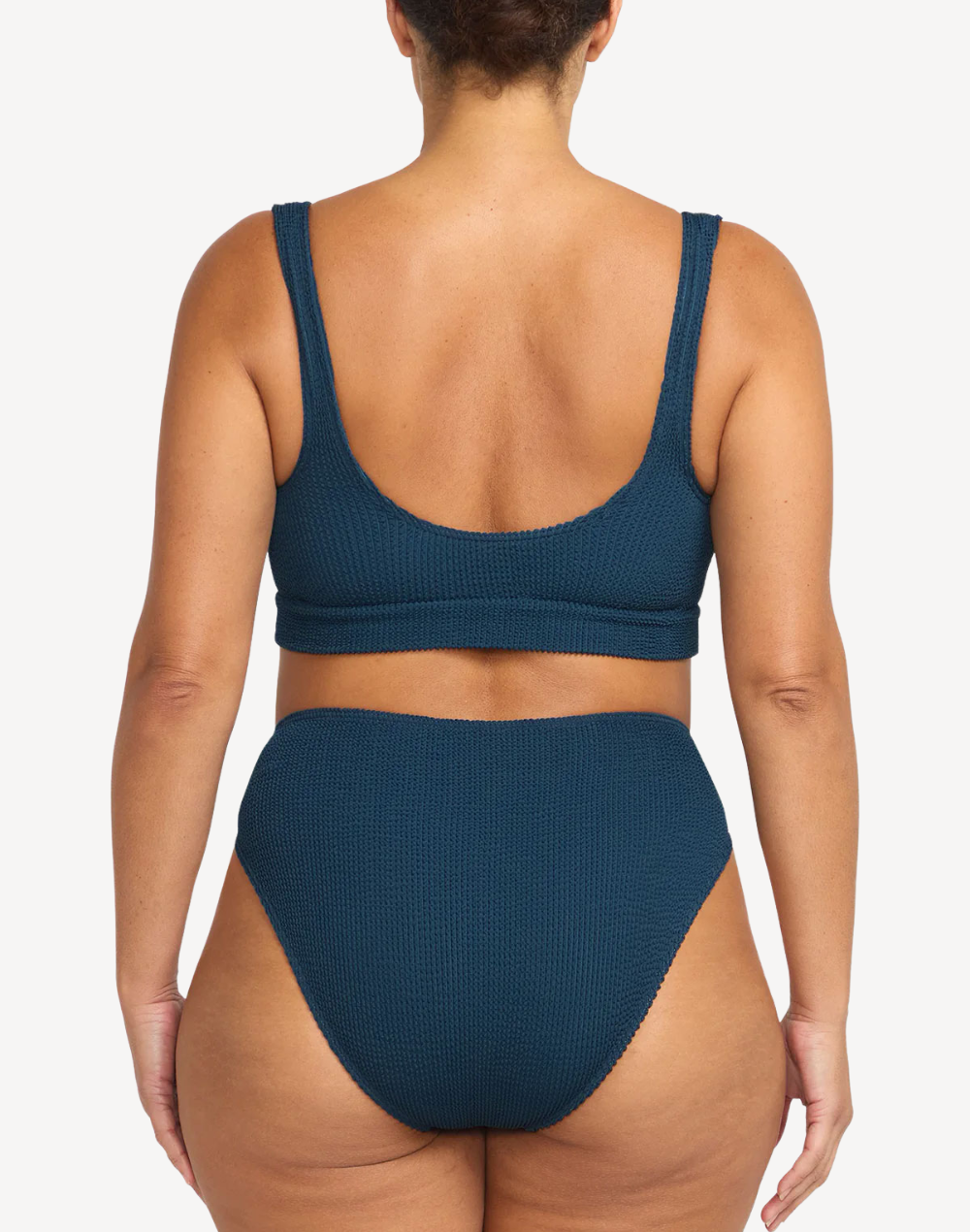 Arte Plus Size Kahlo Bikini Set#color_navy