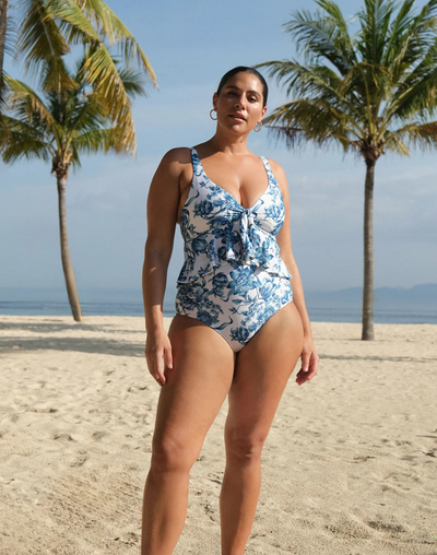 Bois De Croix Botticelli High Waist Plus Size Bikini Bottom#color_bois-de-croix-blue