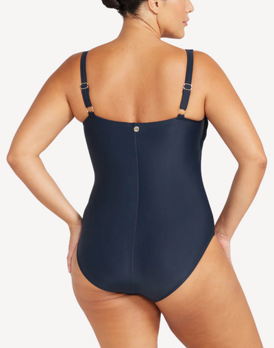 Hues Hayes D/DD Underwire Plus Size One Piece#color_hues-navy