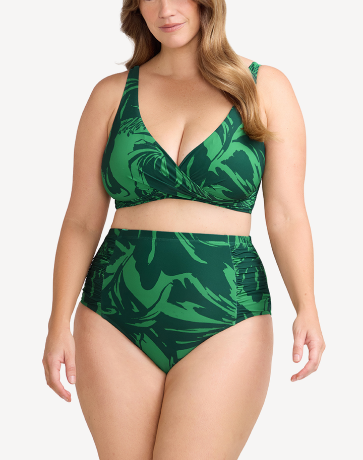 Les Fauves Delacroix Cross Over Bikini Top