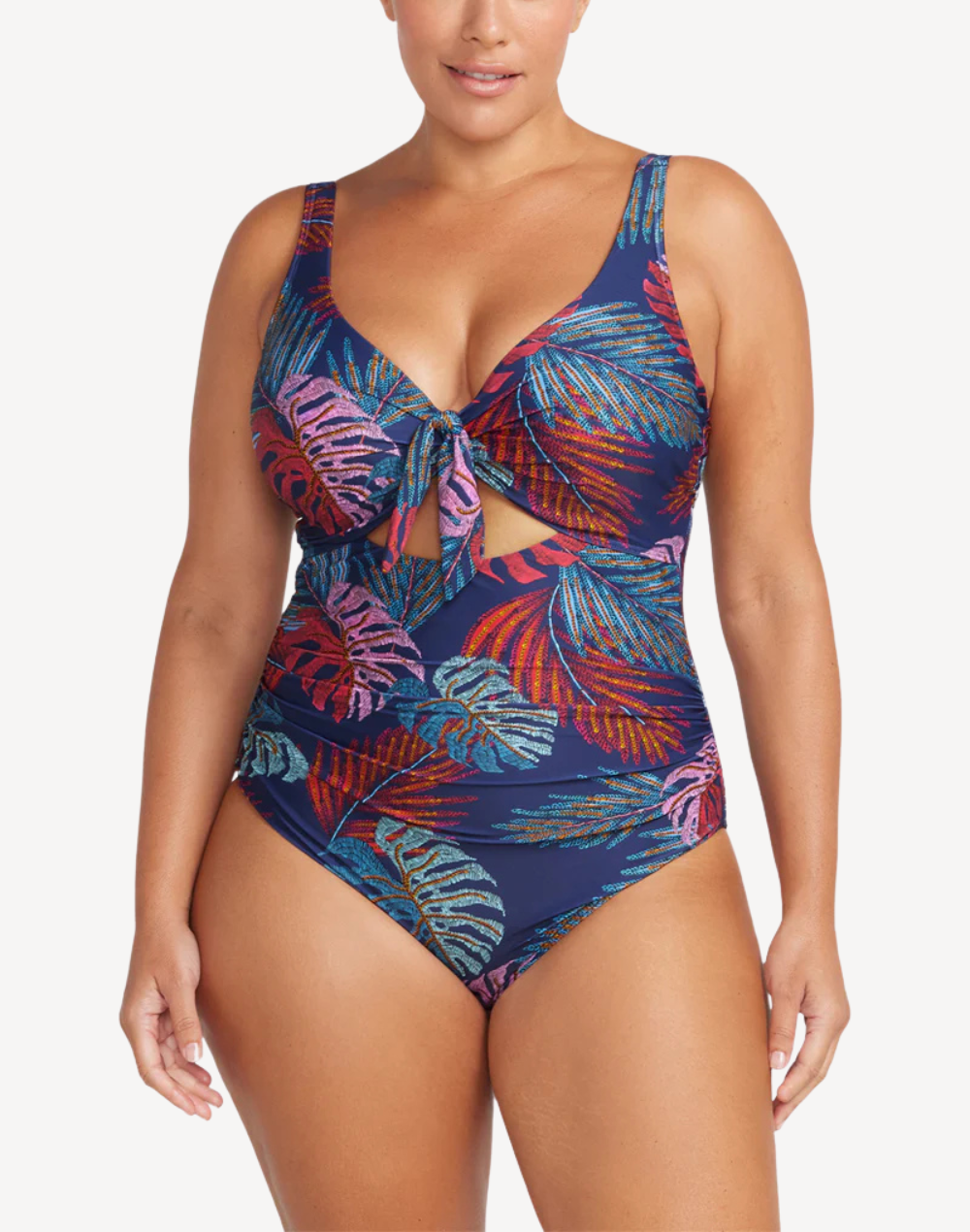 Nu Ornar Cezanne Plus Size One Piece#color_nu-ornar-navy