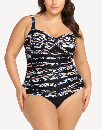 Provenance Plus Size Tankini Top