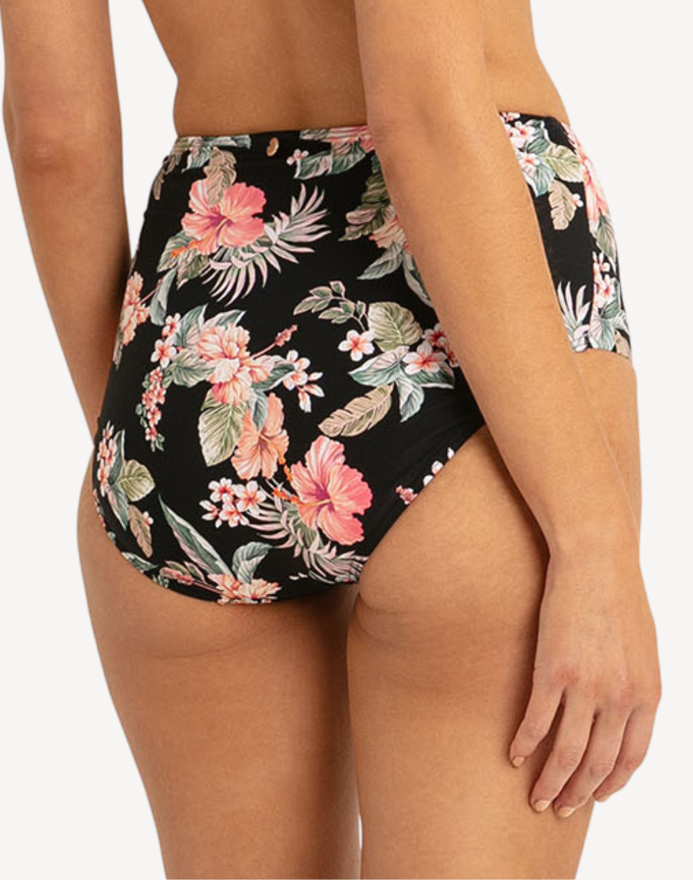 Chile High Waist Bikini Bottom Chile Black 16