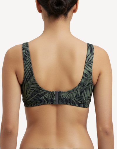 Lombok Mastectomy High Neck Bikini Top#color_lombok-black