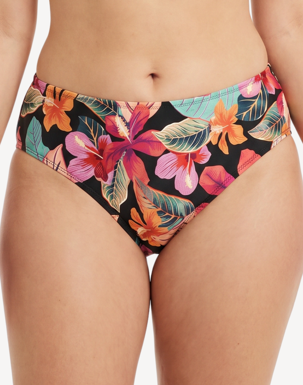 Phuket Mid Rise Bikini Bottom#color_phuket-black