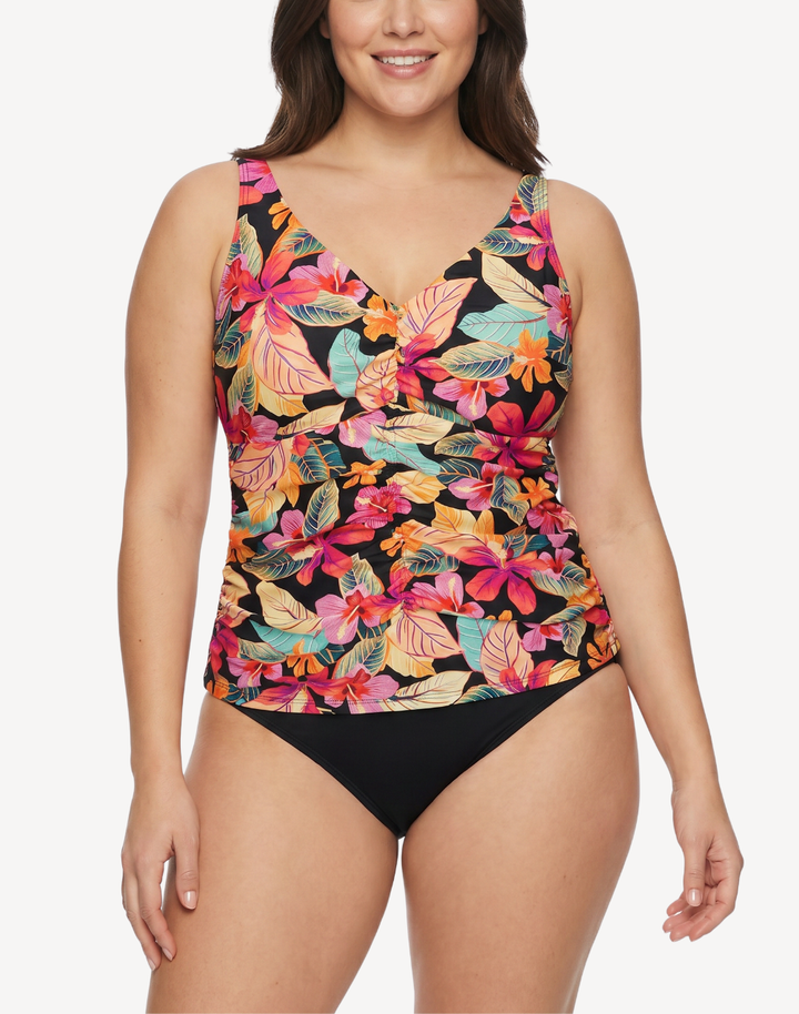 Phuket Ruched F/G Cup Tankini Top