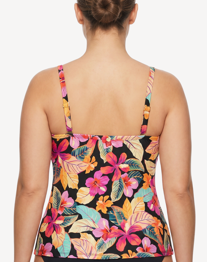 Phuket Twist Front Tankini Top