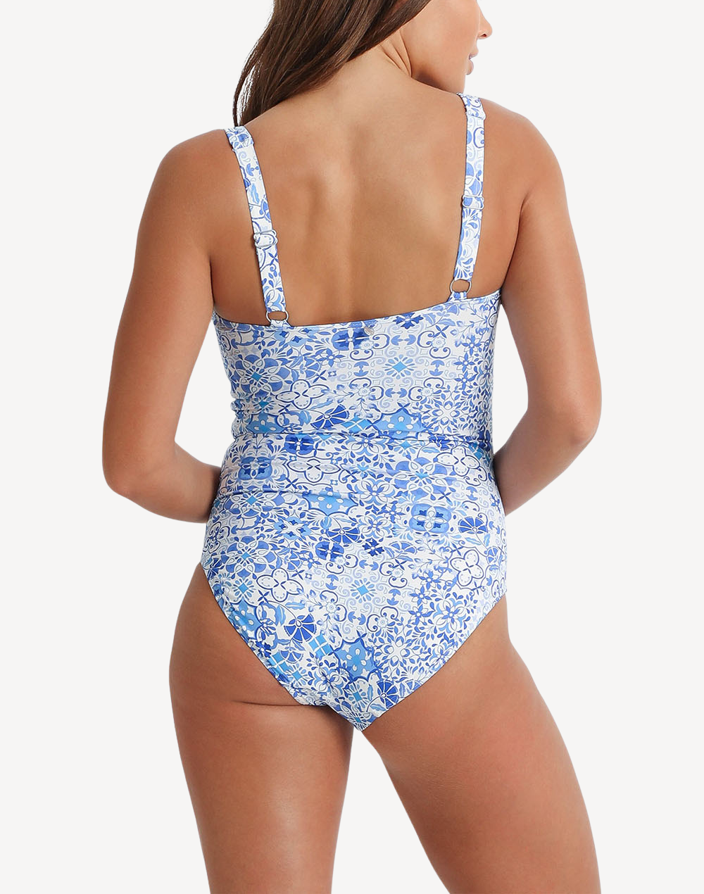 Seville DD/E Twist Ruched One Piece Swimsuit