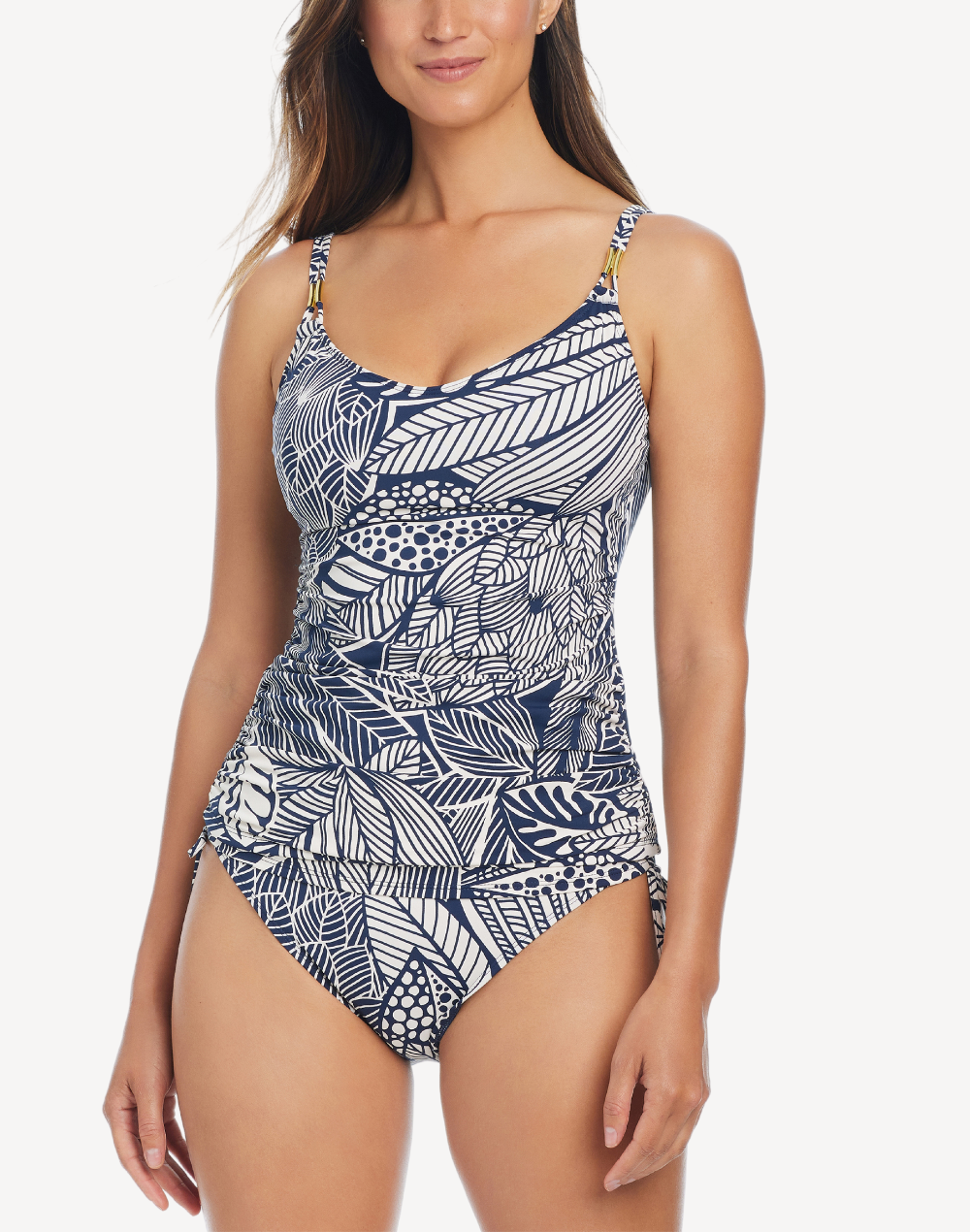 Bali Breeze Scoop Neck Tankini Top#color-bali-midnight