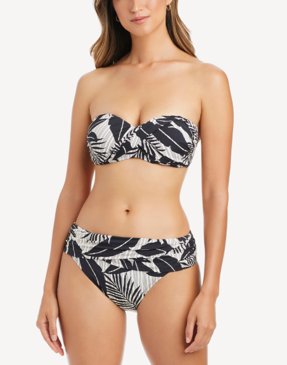 Island Time Twist Bandeau Bikini Top
