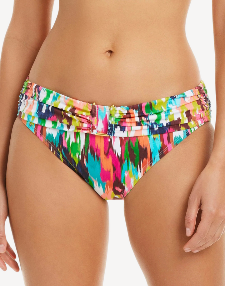 Keep It Moving Sarong Hipster Bikini Bottom