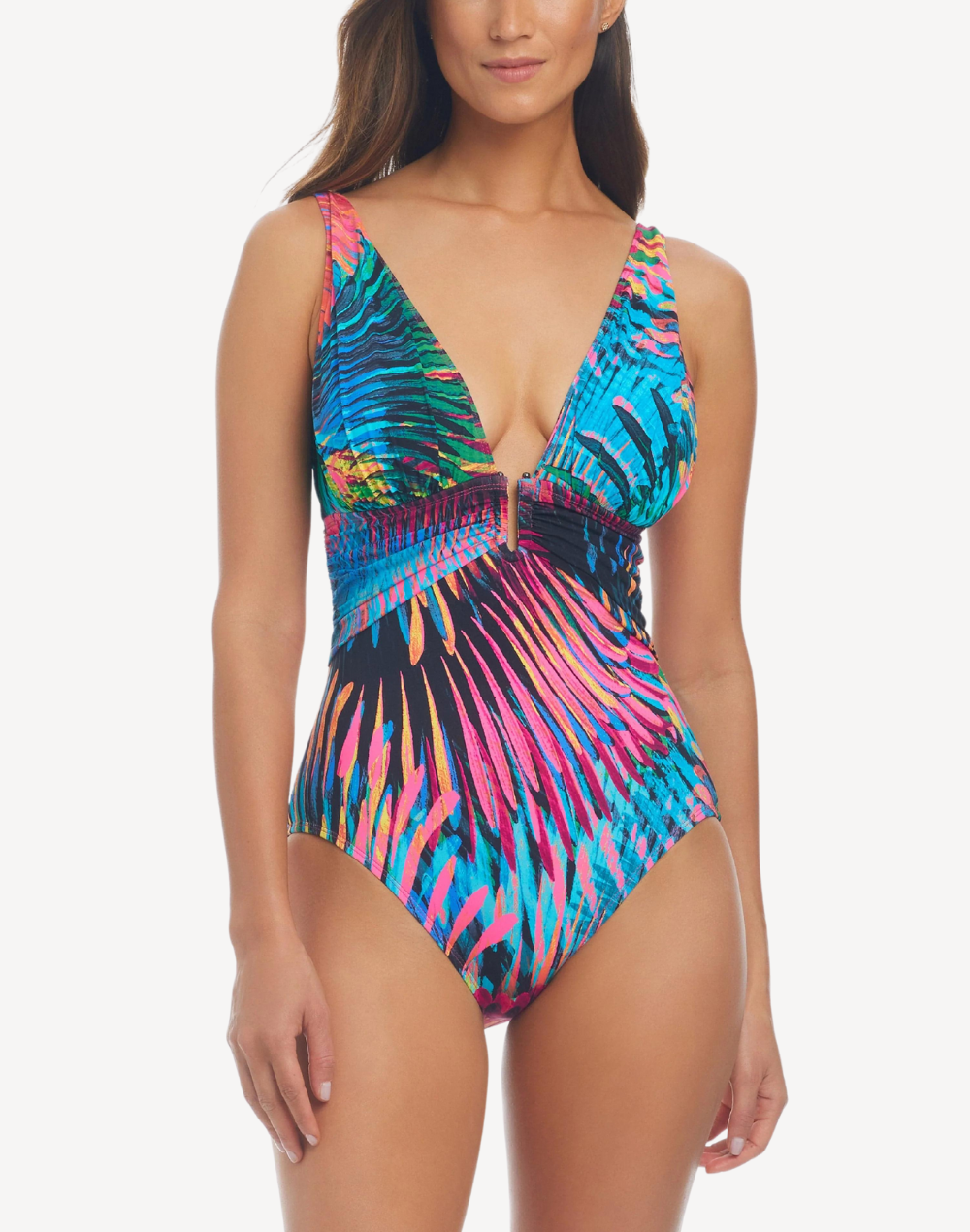 Wild Thing Plunge One Piece#color_wild-thing-multi