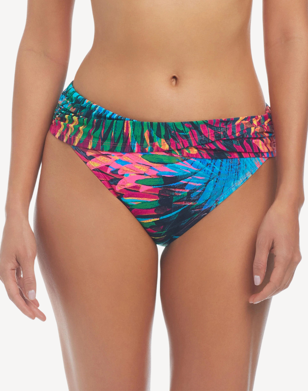 Wild Thing Sarong Hipster Bikini Bottom#color_wild-thing-multi