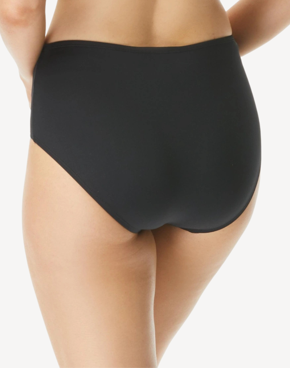 Chloe High Waist Bikini Bottom#color_black