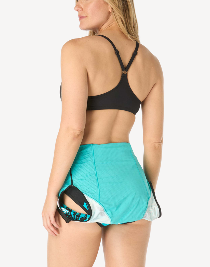 High Tide Fern Endurance UPF 50 Cap Sleeve Paddle Suit