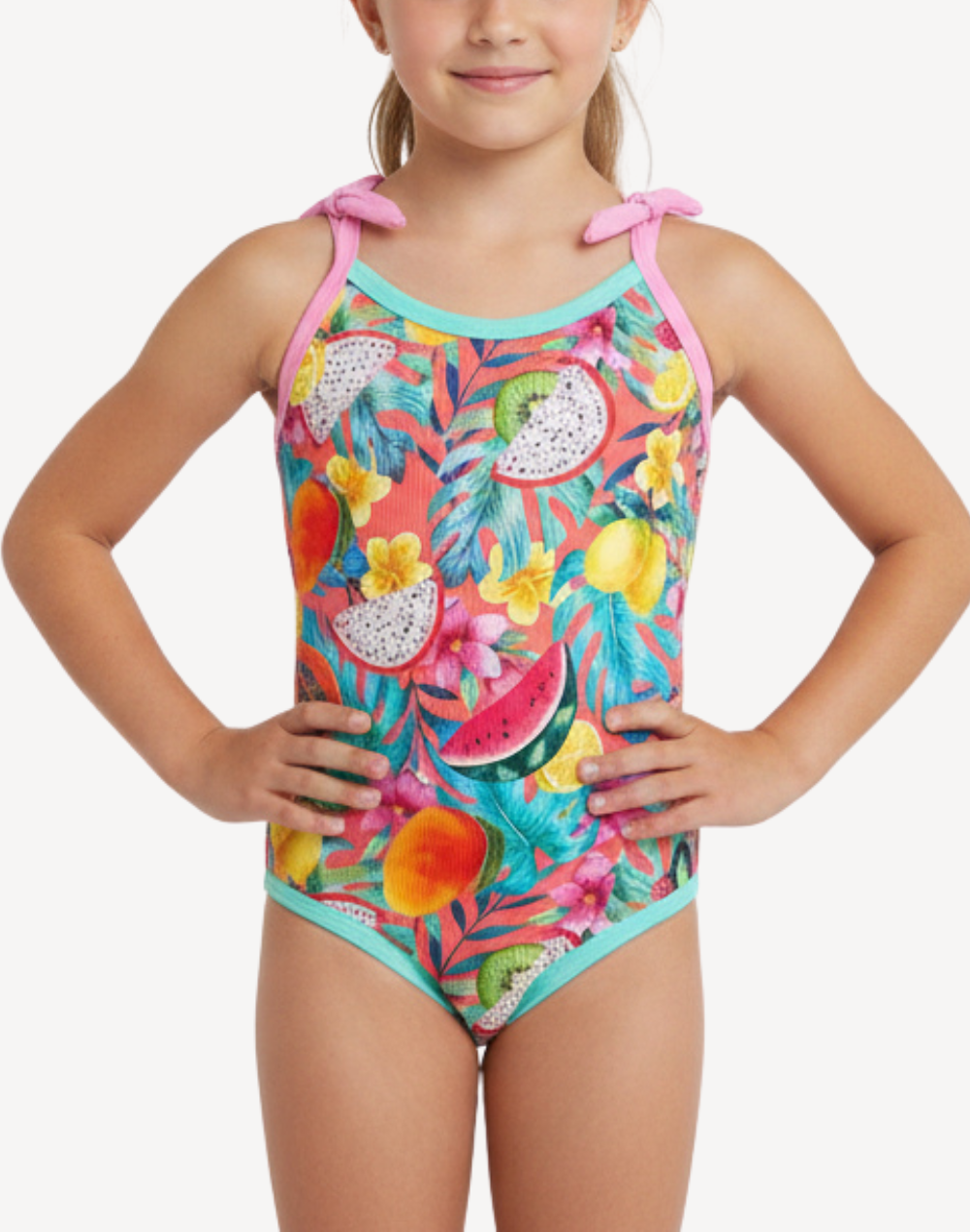 Girls Fun Fruit One Piece