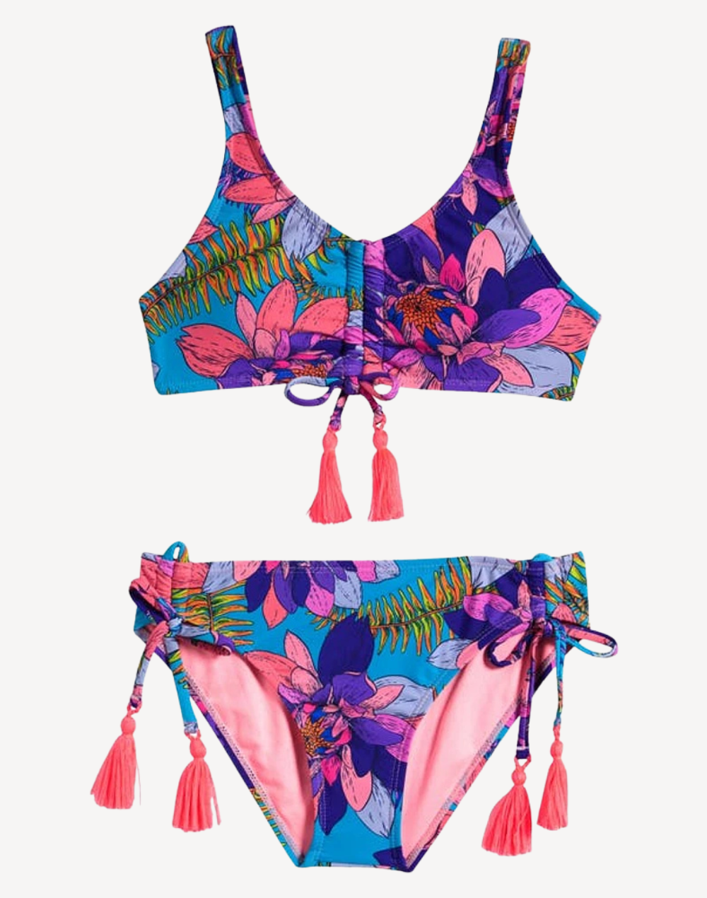 Girls Go Go Lotus Bikini Set