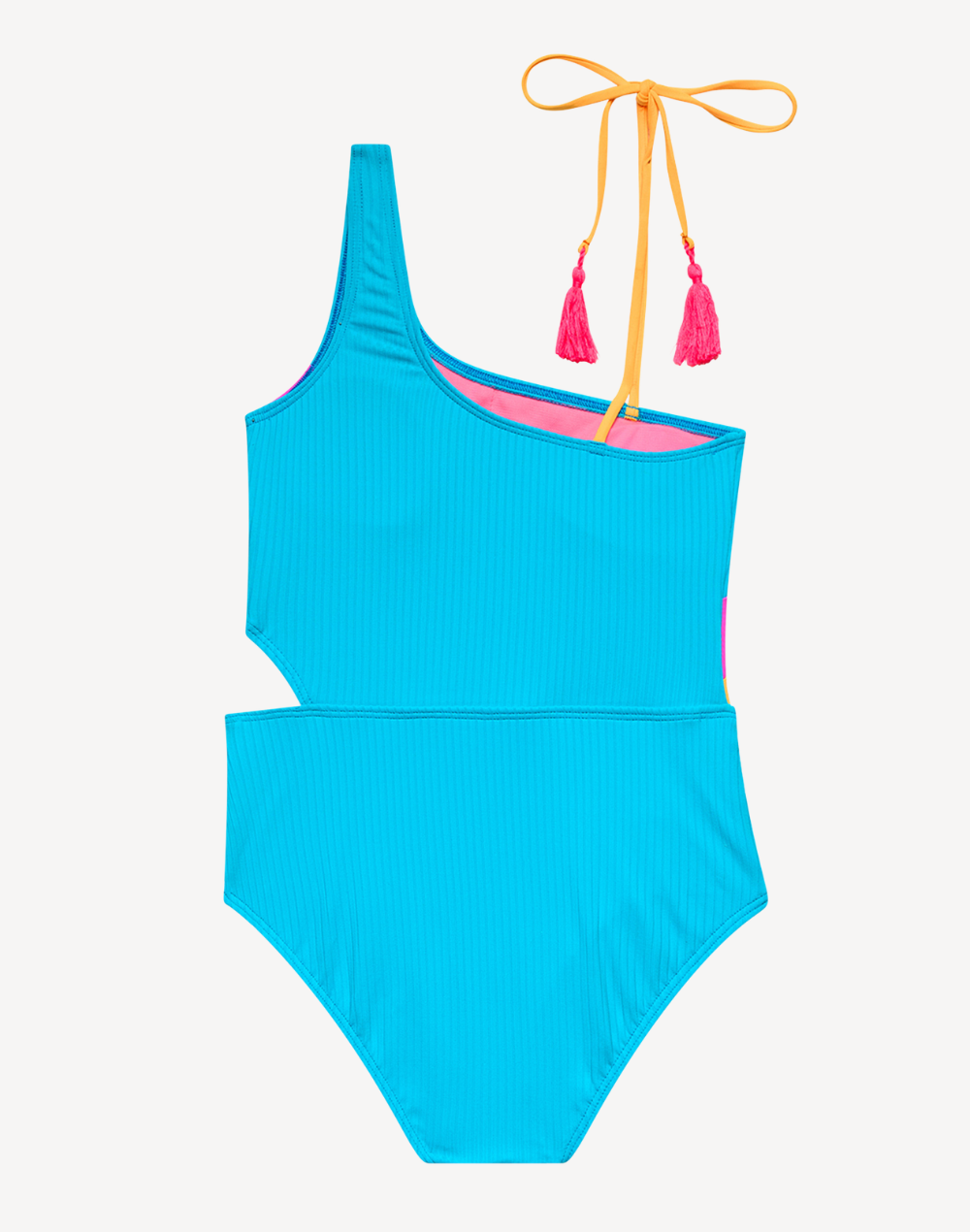 Girls Rays For Days One Shoulder One Piece Swimsuit