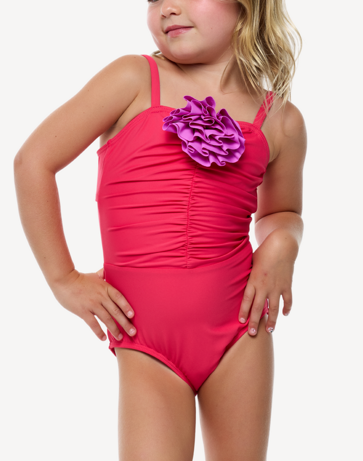 Toddler Girls Rose One Piece
